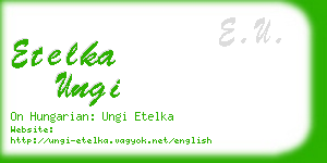 etelka ungi business card